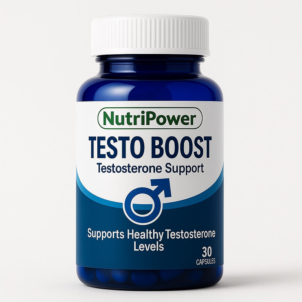 NutriPower Testo Boost – Lambi Timing, Zordar Energy aur Mardana Taqat ka Raaz