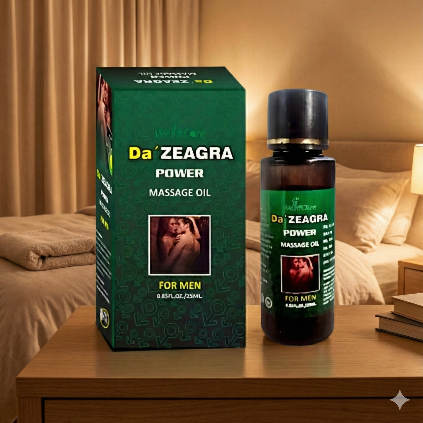 Da Zeagra Power Massage Oil – Strong Timing, Bigger Size & Mardana Taqat Booster for Men